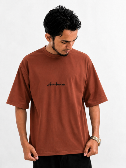 ZIRVA™ Oversized T-Shirt(Brown)
